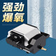 藍寶魚(yú)缸增氧泵賣(mài)魚(yú)海鮮沖氧泵大氣量打氧泵 水產(chǎn)運輸車(chē)12V/24V低壓 AP-50A氣泵【25W】+ 全套配件