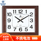 POWER霸王掛鐘 客廳簡(jiǎn)約中式時(shí)鐘創(chuàng  )意客廳掛墻電子鐘長(cháng)50cm 915JKS