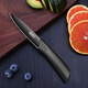 法鼎（FADING）家用不銹鋼黑色菜刀切片刀三德刀廚師刀水果刀廚房歐式風(fēng)格刀具 歐美風(fēng)水果刀【帶刀套】