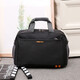 大容量手提旅行包短途出差行李包旅行袋男女士拎包韓版潮流出行包衣服包健身包可單肩 黑色 大