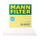 曼牌（MANNFILTER）空調濾清器/空調濾芯/空調濾CU26017適用索納塔/全新勝達/起亞K5