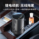 途雅車(chē)載智能?chē)婌F香薰機空氣凈化器霧化精油中控臺杯架高檔香水氛擺件