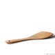 九土 日式手工木制大湯勺創(chuàng  )意木勺子家用原木純色長(cháng)柄粥勺不粘鍋漏勺