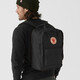 FJALLRAVEN北極狐雙肩包kanken laptop多容量筆記本電腦包學生書包背包 550黑色 13L【可裝13/13.3英寸電腦】
