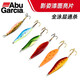 ABU GARCIA阿布路亞餌影姿亮片鱸魚(yú)鱒魚(yú)翹嘴黑魚(yú)鱖魚(yú)路亞餌全水層通殺路亞餌BLS黑銀漸變亮點(diǎn)18g