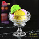 高斯（Glass）透明玻璃水果盤(pán)果斗歐式居家客廳擺件貢盤(pán)家居飾品裝飾甜品碗禮物 安然若素果盤(pán)小號(hào)