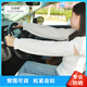 朵語(yǔ)綿純棉寬松夏季女防曬袖套薄款棉麻純色戶外開(kāi)車騎行手套護(hù)臂袖筒 梨花白花邊款 L（體重150斤以下建議選擇）