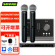SHURE  舒爾BLX288/BETA58A B58 SM58 PG58一拖二無線麥克風(fēng)會議演講主持家用直播唱歌手持動圈話筒 BLX288/BETA58A +ID14聲卡