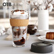 KEEPCUP 玻璃杯咖啡杯ins風(fēng)便攜女水杯創(chuàng)意帶蓋隨手杯小巧隨行杯木環(huán)340 咖啡范木環(huán)-雪松454ml