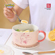 順祥寶可夢(mèng)皮卡丘泡面碗帶蓋陶瓷碗大號(hào)方便面飯盒學(xué)生宿舍可愛大容量 皮卡丘泡面碗-粉單個(gè)