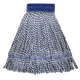 意大利CT施達 12cm網(wǎng)布棉排拖頭 寬型替換拖頭 棉線(xiàn)家用自擰水拖把配件 長(cháng)方形寬頭拖把替換拖布 藍白色 550g