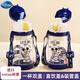 迪士尼（Disney）兒童水杯夏季吸管杯子小學(xué)生上學(xué)專用直飲防摔水壺幼兒園寶寶水杯