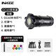 影器INKEE三足烏GC60影視手電補光燈雙色溫直播攝影燈手持小型便攜外拍燈室內(nèi)影棚拍照視頻拍攝打光燈 GC60補光燈標配（雙色溫+贈品）