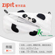 ZIPIT一根拉鏈筆袋新款熊貓毛絨筆袋墩胖拉鏈文具袋校園潮流筆盒創(chuàng  )意禮品帶扣可挎 熊貓筆袋