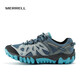 邁樂(lè )（Merrell）經(jīng)典戶(hù)外鞋男女款徒步鞋ALLOUTBLAZE輕便透氣耐磨防滑溯溪涉水鞋 J65032淺蘭黑(女) 38