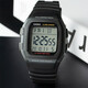 卡西歐（CASIO）【10年電力100米防水】多功能運(yùn)動(dòng)復(fù)古電子手表男W-800HG-1A9A W-96H-1B經(jīng)典復(fù)古電子表