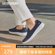斯凱奇（Skechers）男鞋秋季2025年新款一腳蹬健步鞋休閑運(yùn)動(dòng)鞋216700