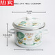德國(guó)進(jìn)口品質(zhì)家搪瓷加厚湯鍋雙耳中藥鍋加高燉鍋豬油桶煲湯鍋帶蓋家用的 20c彼得兔湯鍋 加厚