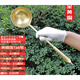 貝湯德純手工銅鏟子銅勺子湯炒勺菜鍋鏟大號紫銅煎蛋餃勺農家用老式廚具 黃銅4號勺子