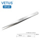 VETUS經(jīng)濟型鑷子ST不銹鋼鑷子耐酸堿腐蝕電子維修飛線(xiàn)工具生物解刨工具 VETUS-ST-12（硬度40°）