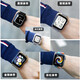 TDAEG頂配S8pro智能手表watch8運(yùn)動電話腕表心率多功能運(yùn)動iOS安卓通用 頂配黑鋼+通話+快速充+餸膠帶彩虹帶