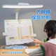 腓立比國AA級護(hù)眼臺燈學(xué)習(xí)專用學(xué)生宿舍書架usb充電臺燈觸控兒童閱讀燈 【單燈頭】可升降-插電款+插頭