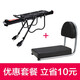 永久自行車(chē)多功能支撐貨架山地車(chē)騎行裝備配件鋁合金可載人后車(chē)架單車(chē)公路車(chē)尾架書(shū)包架后貨架 多功能貨架+黑色靠背坐墊