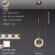 名御2023年新款網(wǎng)紅床頭小吊燈輕奢主臥室現(xiàn)代簡約創(chuàng)意設(shè)計師床頭壁燈 LD1519-B款-鳳尾向上