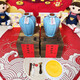 牪飲小牛酒莊 三斤壇裝定制滿(mǎn)月百天女兒紅周歲封酒生日原漿高粱酒 雙壇：狀元紅+長(cháng)大成人 52度