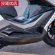 適用光陽(yáng)賽艇S250碳纖維貼膜車(chē)身漆面保護貼紙拉花防刮磨改裝配件 油箱處碳纖維保護貼