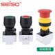 SEISO 防爆自鎖按鈕8030防爆帶燈自復(fù)位按鈕BD蘑菇頭急停按鈕開關(guān)30MM 防爆急停按鈕