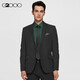G2000男裝春秋抗靜電經(jīng)典百搭四季可穿正裝西服 黑色 50