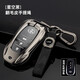 紫杉堡豐田鑰匙套皇冠普拉多霸道CHR鋒蘭達男凌放威颯花冠威馳銳志適用 豐田A款星空黑+翻毛皮繩