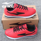 鴻星爾克男鞋品牌鞋春季皮面防潑水運動(dòng)鞋男士輕便跑步鞋紅星休閑鞋子黑色 大學(xué)紅 40