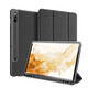 DUX DUCIS適用三星Tab S8 11英寸s10 ultra平板保護套S9fe plus平板lite電腦殼12.4全包防摔硅膠皮套帶筆槽 S8 11英寸【黑色】