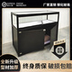 朝奈飾品柜臺展示柜首飾手機柜臺玻璃展示柜產(chǎn)品珠寶展示柜貨架煙酒柜 60*40*90散裝 含鋼化玻璃 單層款