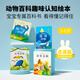火火兔幼兒點(diǎn)讀書(shū)0-6歲雙語(yǔ)點(diǎn)讀筆繪本小孩中英認知啟蒙早教生日禮物 幼兒百科動(dòng)物系列【4冊】