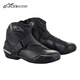 Alpinestars a星摩托車(chē)騎行鞋防摔通勤機車(chē)靴騎行短靴男SMX-1 R V2 黑色 42