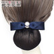 梔子花開(kāi) 職業(yè)頭花發(fā)網(wǎng)兜護士盤(pán)發(fā)物業(yè)發(fā)夾職工裝發(fā)飾酒店銀行護士盤(pán)發(fā) 韓版貓眼藍色細網(wǎng)