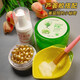 謎小愛(ài)蘆薈膠維生素e乳曬后修復凝膠提亮胎盤(pán)素淡痘印補水保濕灌膚套裝 蘆薈膠+胎盤(pán)素+E乳+調模工具