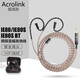 雅高聆（ACROLINK） 森海IE80s升級線4.4平衡線IE80耳機(jī)線IE8 IE8i入耳式有線 3.5手機(jī)通用直頭（焦糖色） IE80/IE80S/IE8I/IE8