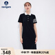 Navigare意大利小帆船POLO領(lǐng)連衣裙女士25夏季新款時(shí)尚涼感半裙休閑裙子女 海軍藍 XL