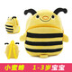 迷你小書(shū)包幼兒1-2包包男童韓版卡通可愛(ài)寶寶小背包0-1歲女孩 蜜蜂0-3歲