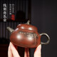 覓陶廣西欽州坭興陶茶壺 禪意南瓜壺 禪茶一味 全手工泡茶器茶具套裝 單壺 190ml