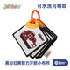 jollybaby黑白認知卡新生兒0-6-12月寶寶視覺(jué)激發(fā)卡片彩色追視訓練玩具可啃 【可啃咬水洗】黑白紅卡3-6月