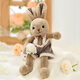 伽百利毛絨玩具穿褲兔娃娃抱枕陪伴安撫玩偶送朋友女友女生生日禮物女 W1893穿褲兔賓利送禮盒 30cm