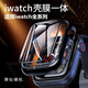 LAZYODD適用iWatch10代保護(hù)套Apple watch9/8/7/6/5/4/SE2一體殼膜保護(hù)殼蘋果手表S11/ultra2/3保護(hù)殼硬殼 黑色（普通款） 4/5/6代 SE 1/2 ( 