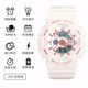 蕉遲電子手表女學(xué)生跑步運動(dòng)電子表女男防水女生初中情侶手表獨角獸 白玫瑰金色（女款）