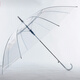 臣埠韓版新款創(chuàng  )意雨傘 pvc彩紅透明雨傘 時(shí)尚遮陽(yáng)擋風(fēng)雨傘 白色 94*72cm