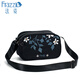 Frazzil/法姿休閑斜挎女包新品刺繡單肩小挎包帆布包時(shí)尚媽媽包輕   1636 1636黑色梨花繡